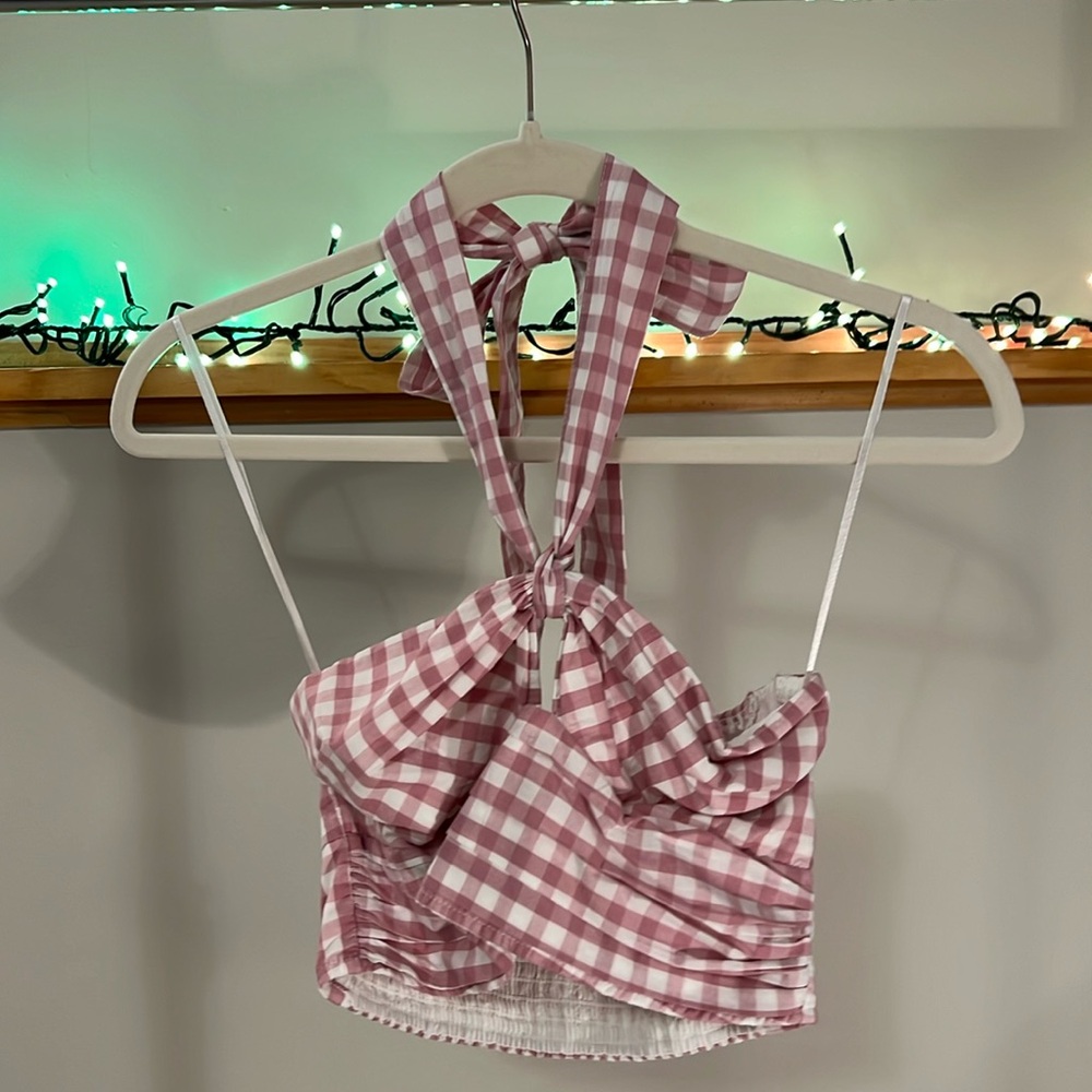 Abercrombie and Fitch Crop Halter Top